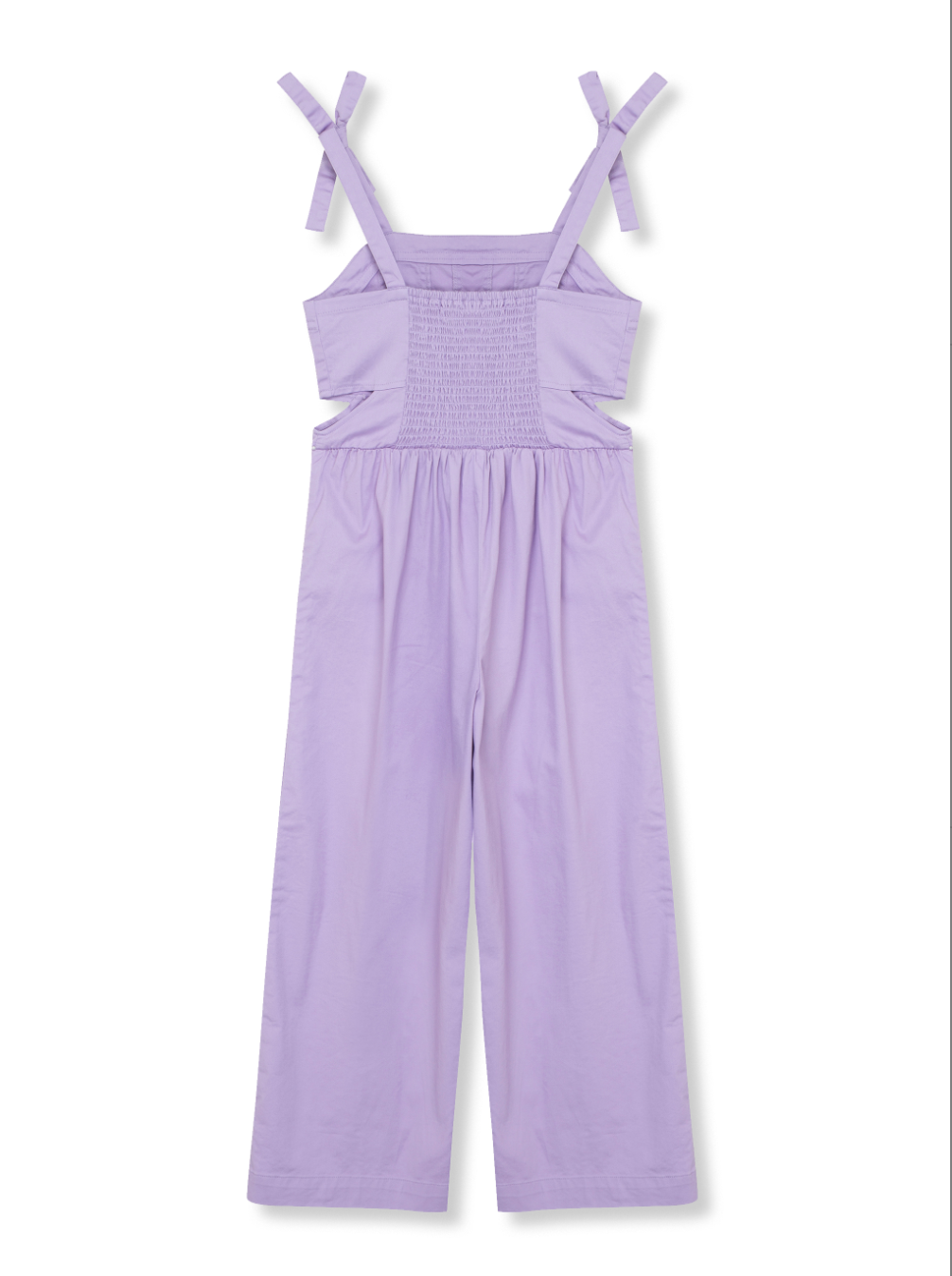 Wide Leg Cut Out Overalls